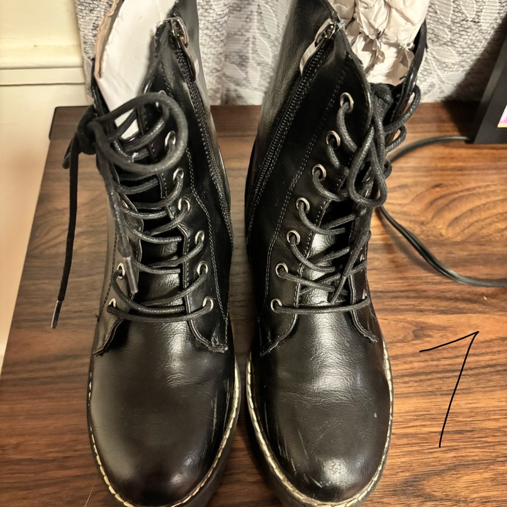 Dirty Laundry Black Ankle Boots